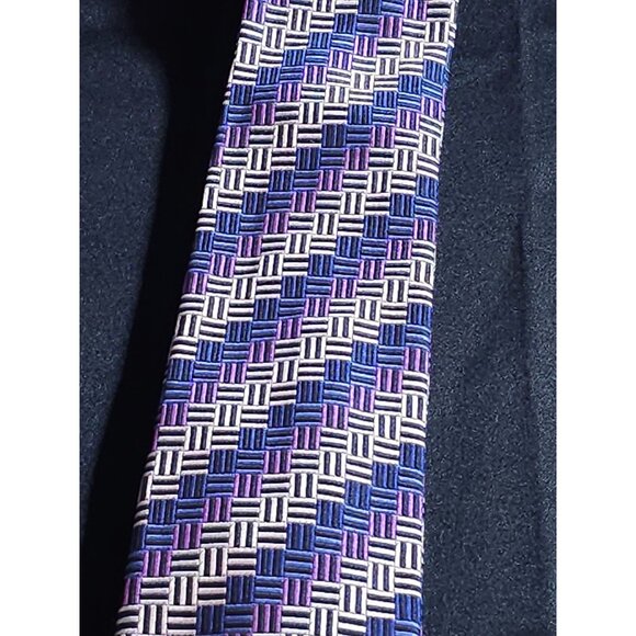 Vintage John W. Nordstrom Mens Woven Silk Tie - Picture 4 of 12